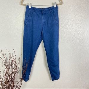 A.P.C. Linen Blend Isabelle Trouser